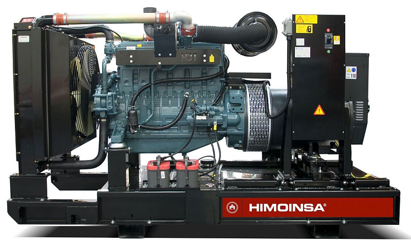 Нагрузочные испытания ДГУ Himoinsa HDW-300 T5 на базе дизельного двигателя Doosan P126TI-II